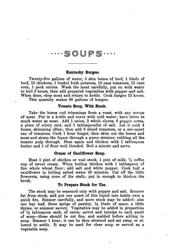 Cover of Kentucky receipt book