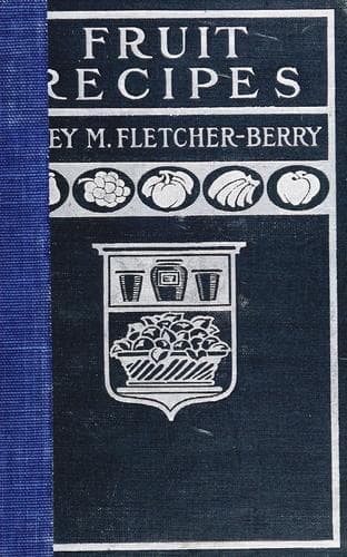 Cover of Fruit recipes