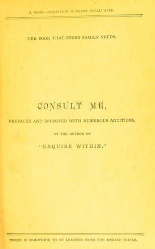 Cover of Consult me